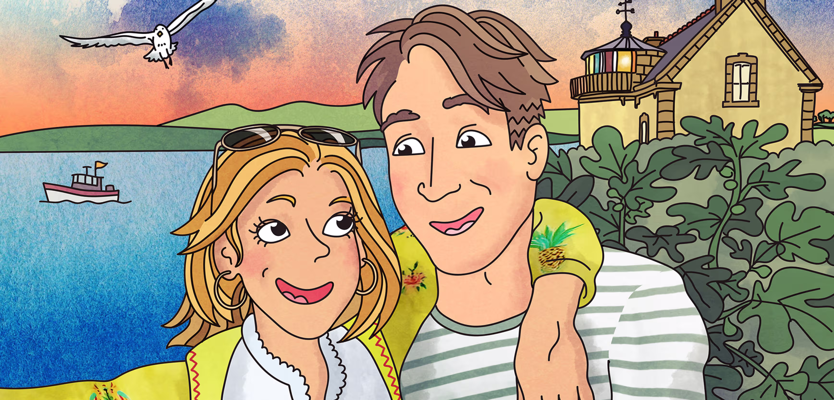 Commissioned personalised portrait